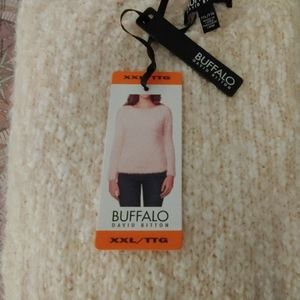 Buffalo David Bitton pink fury sweater